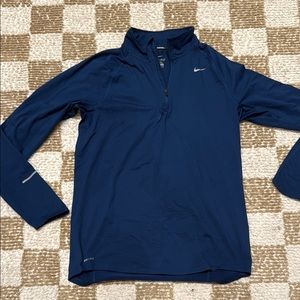 Nike Blue Long Sleeve Pullover
